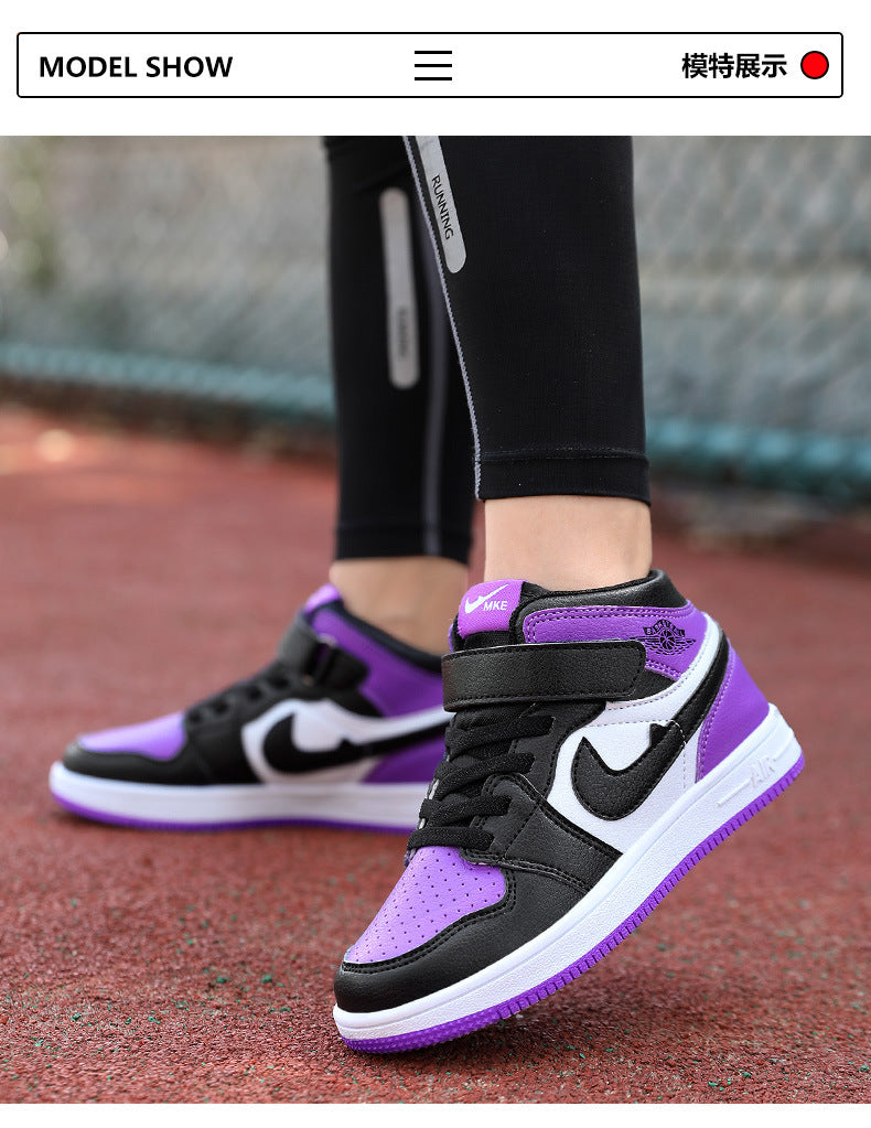 High-Top White Sneakers