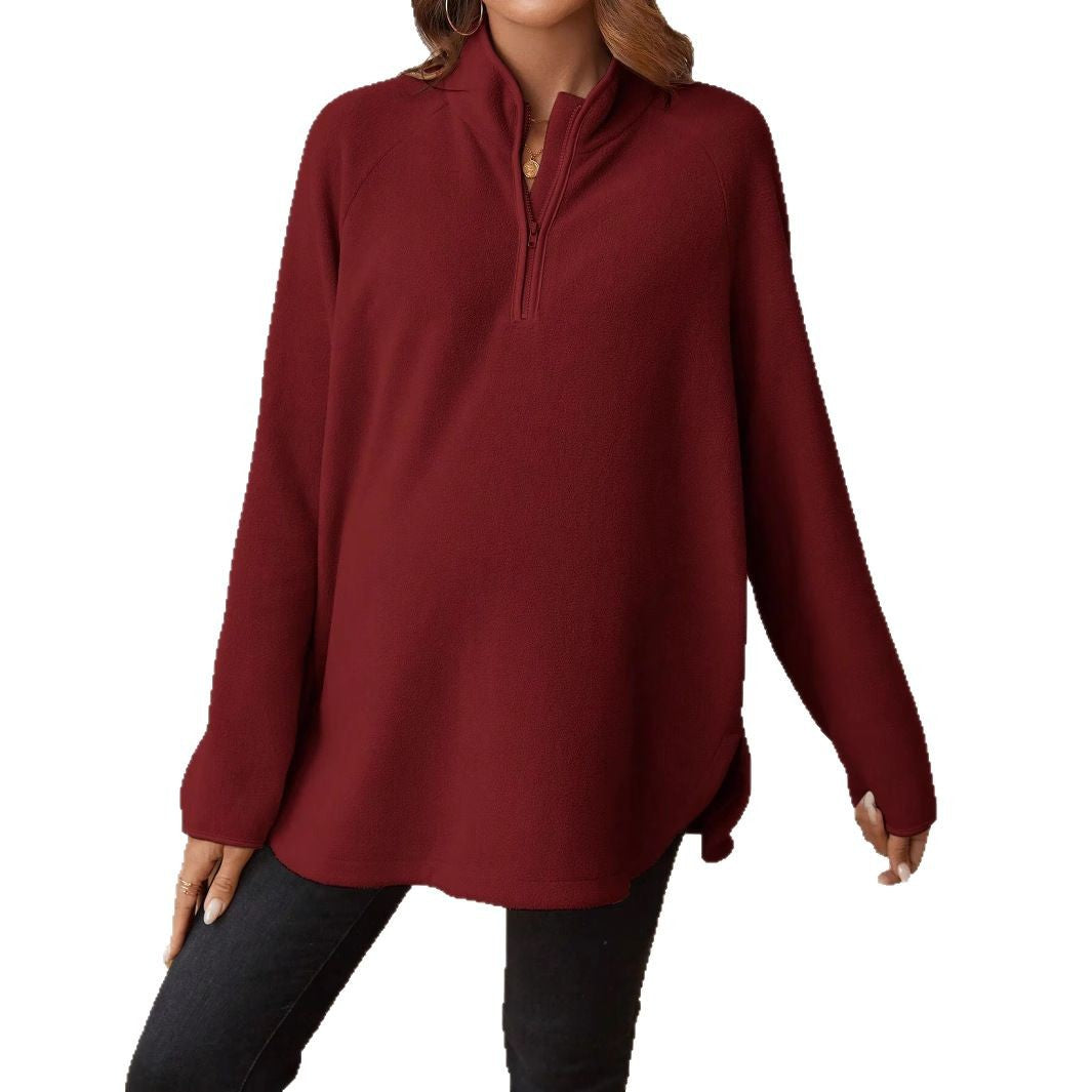 Maternity Zip Long Sleeve