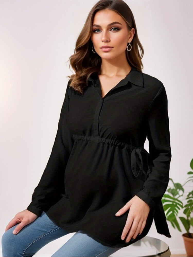 Essential V-Neck Maternity Top