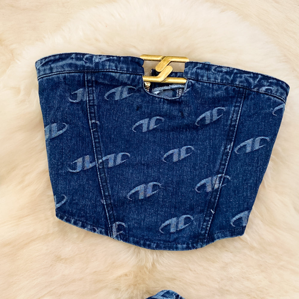American Retro Denim Set