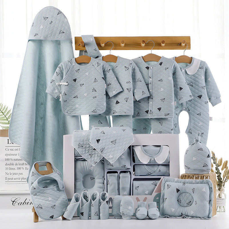 Newborn Cotton Basics Set 4-Season Everyday Essentials