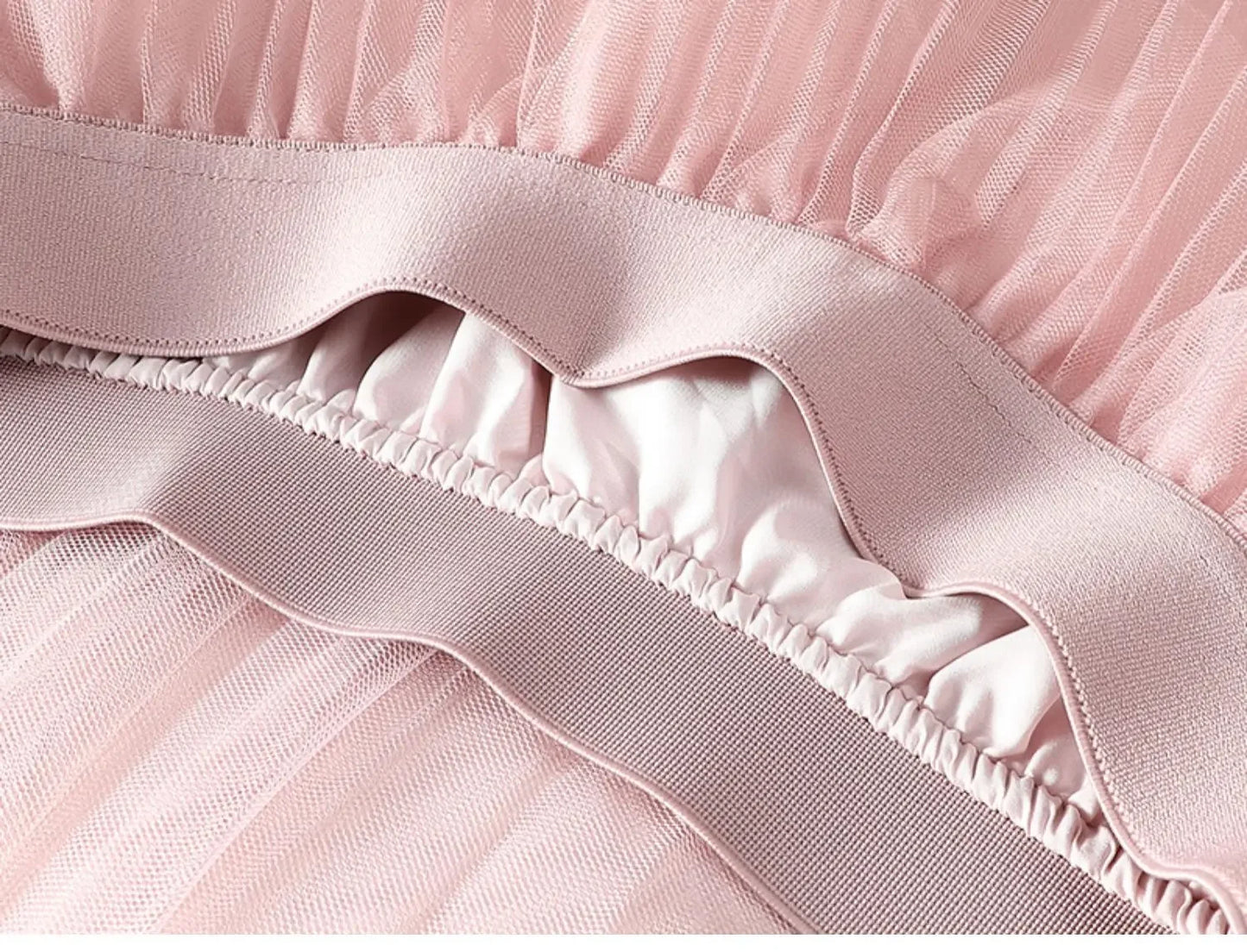 Ombre Mesh Skirt
