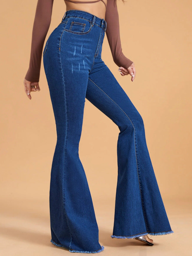 New fashion high-waisted flared pant