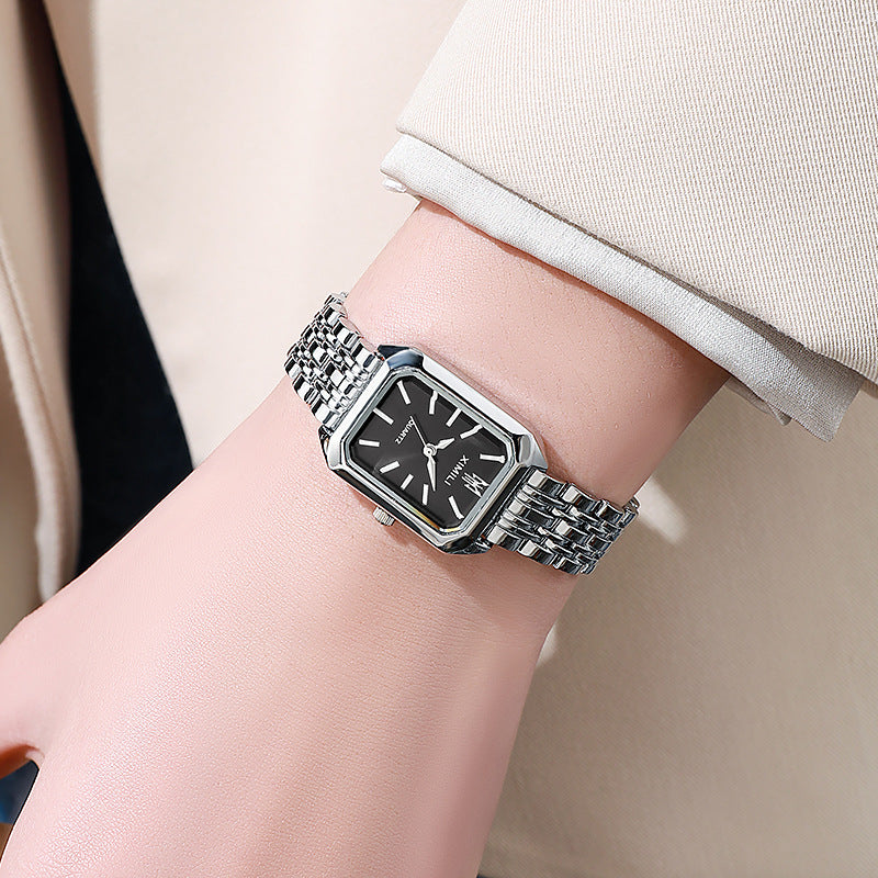 New Light Luxury Steel Belt Women's Watch