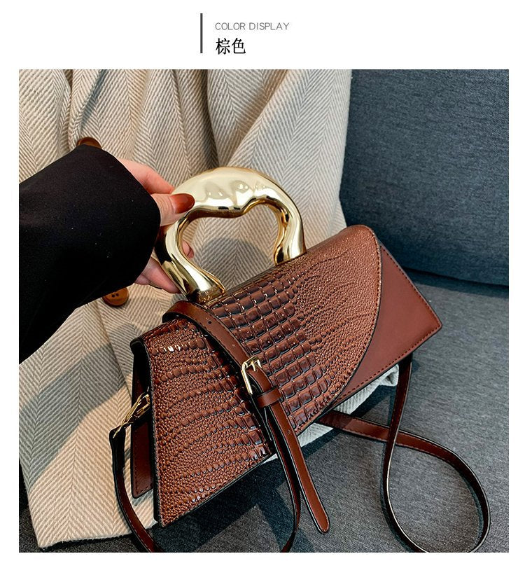 French-Inspired Shell Clutch Bag