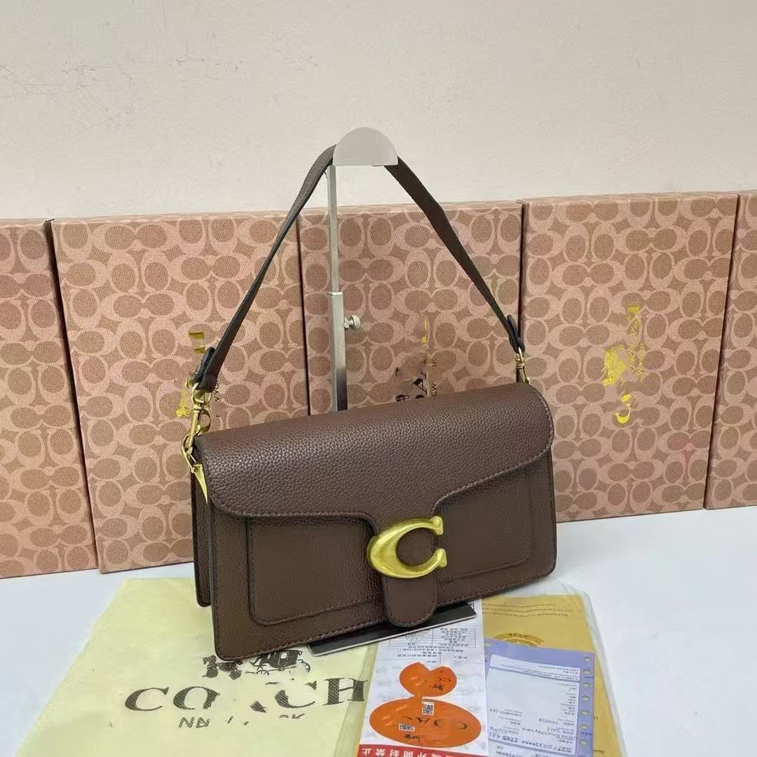 Elegant Lychee Texture Shoulder Bag