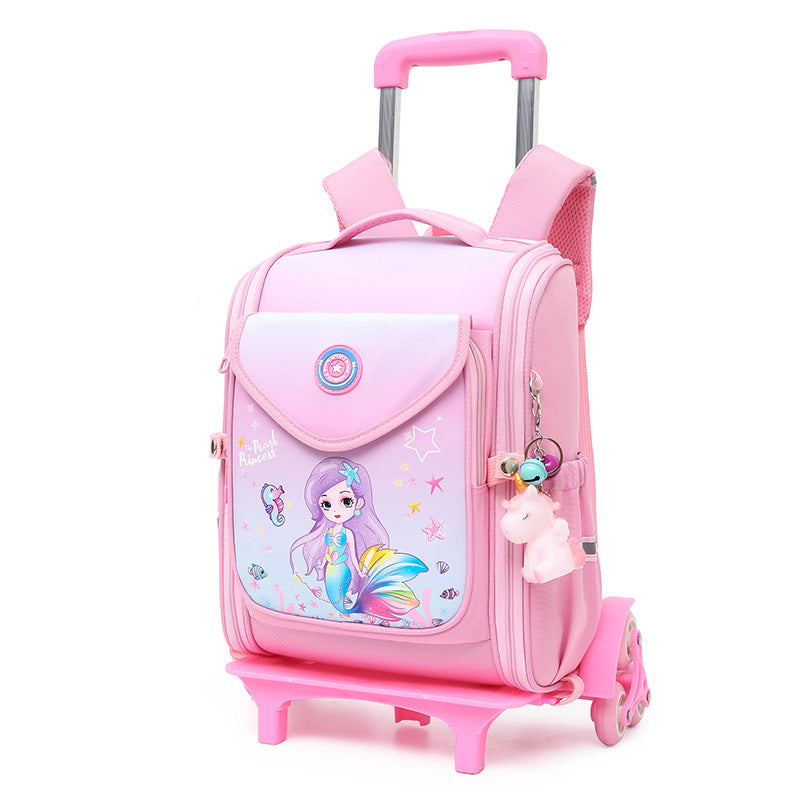Little Mermaid Roller Backpack