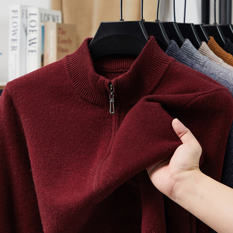 Zip Collar Sweater