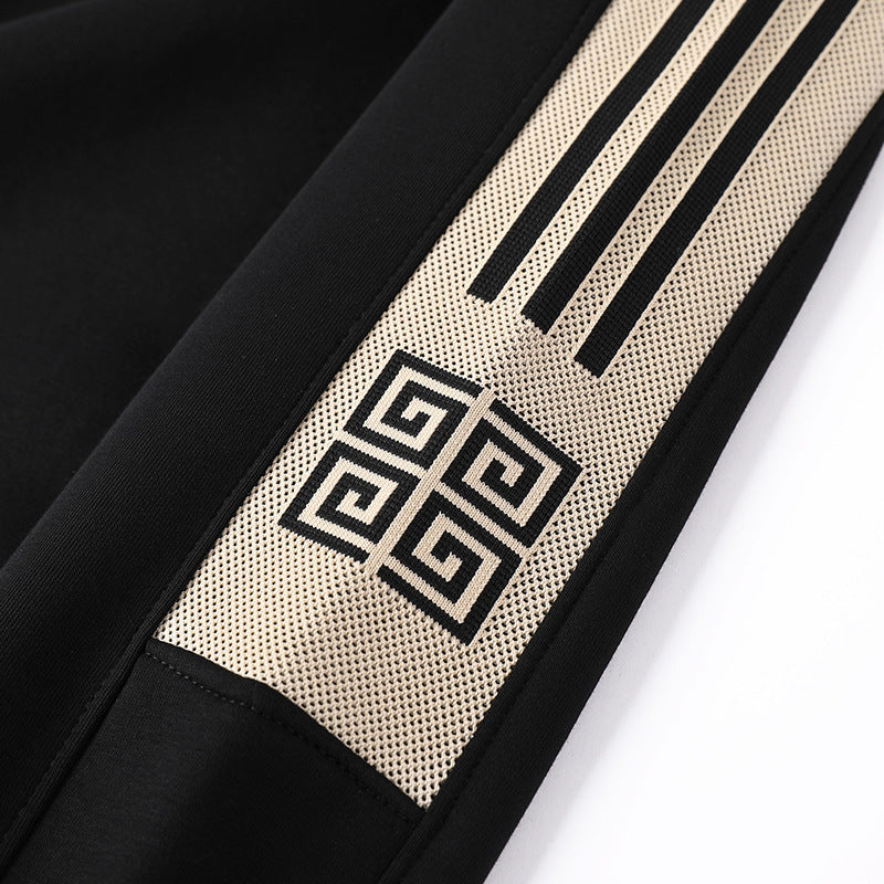 Athena Stripe Hoodie Set