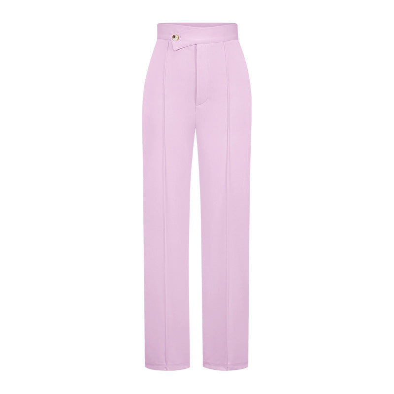 Temperament commuter trousers all-match fashion wide-leg pants