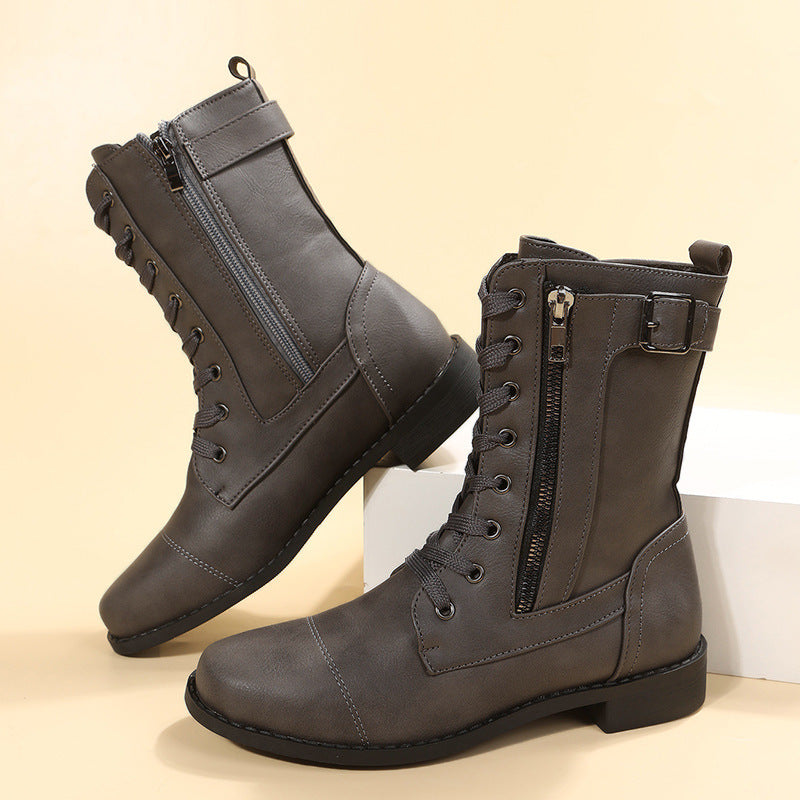 Cross-border plus size women's boots (On Hand)