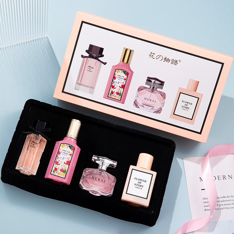 Floral Perfume Gift Set (4-Piece)