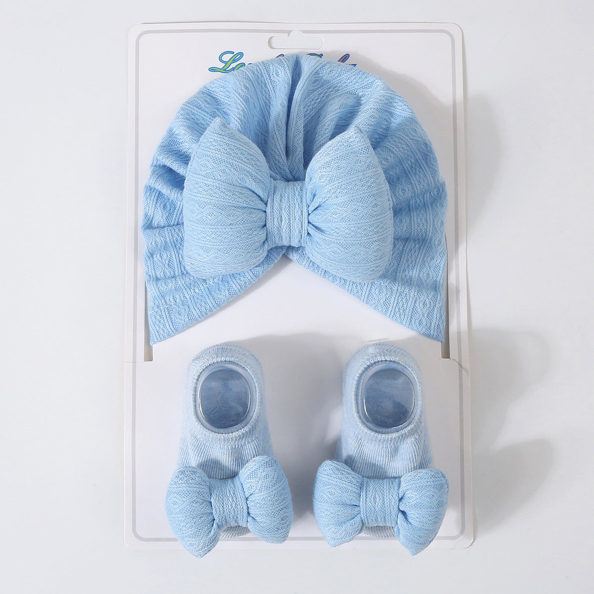 Newborn Knitted Hat & Socks Set