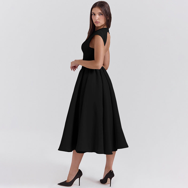 Sexy Backless Slim Dress