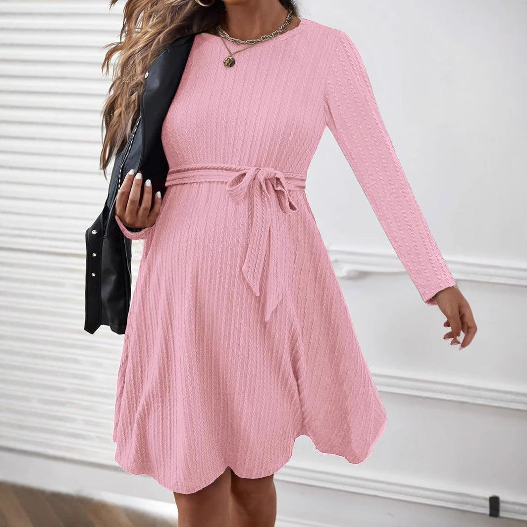 Timeless A-Line Maternity Dress