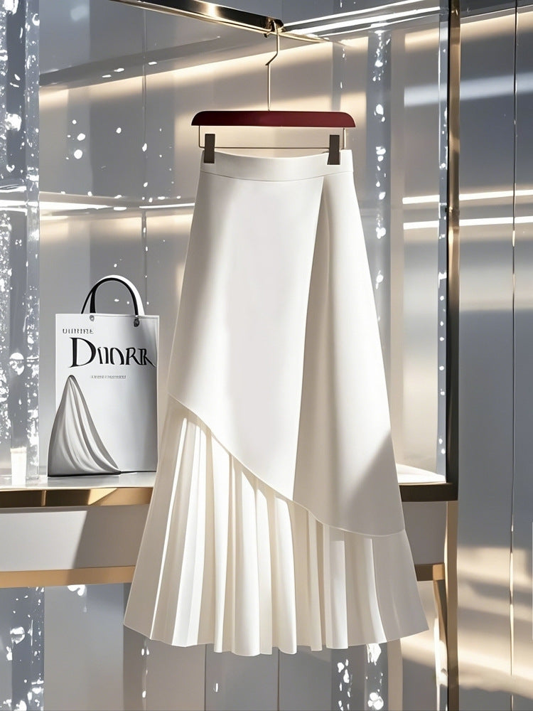 Luxury Silk-Touch Skirt