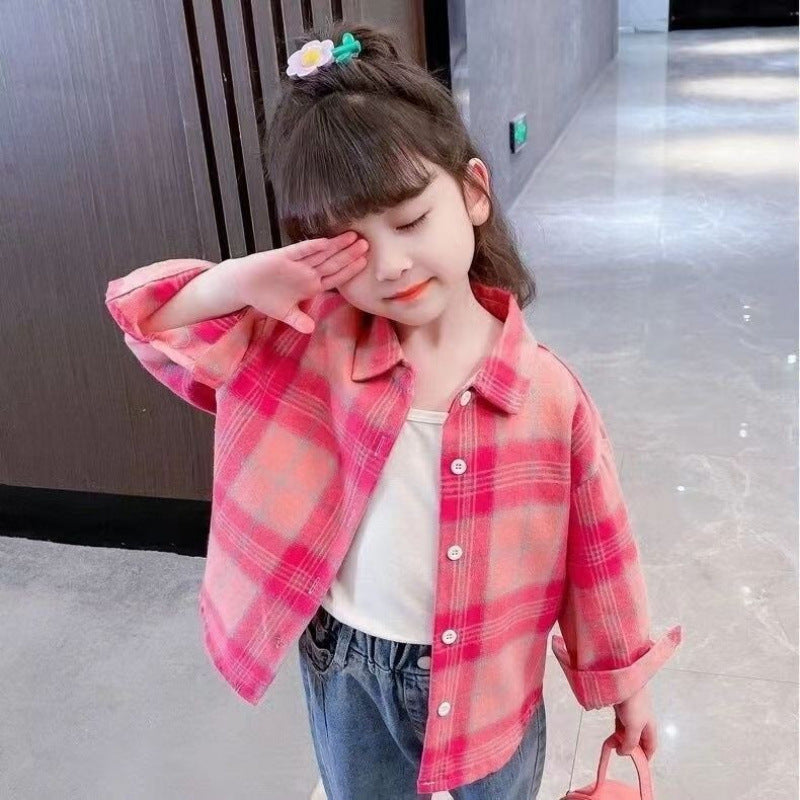 Plaid Shirt Jacket