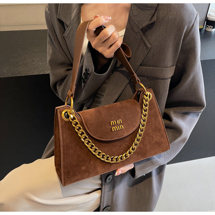 Frosted Chain Shoulder Bag