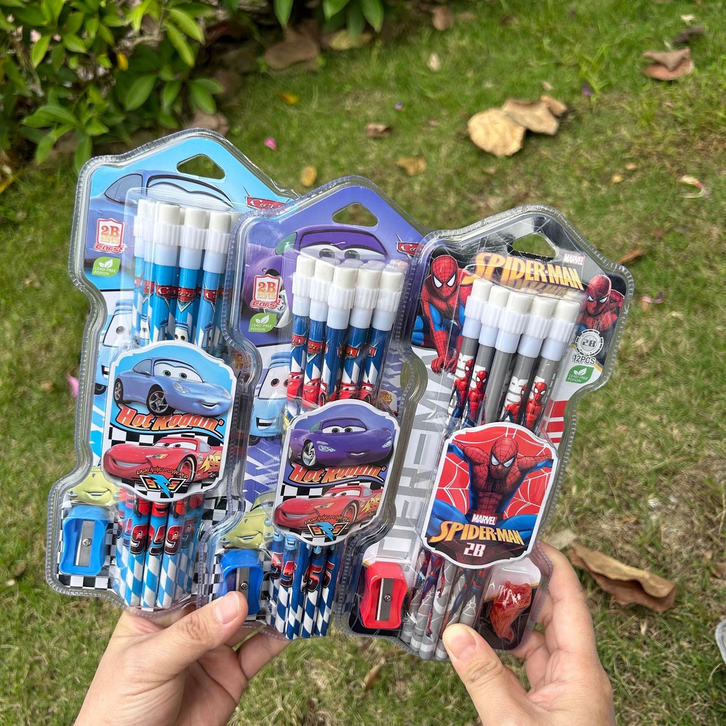 Kuromi Charm Pencil Set