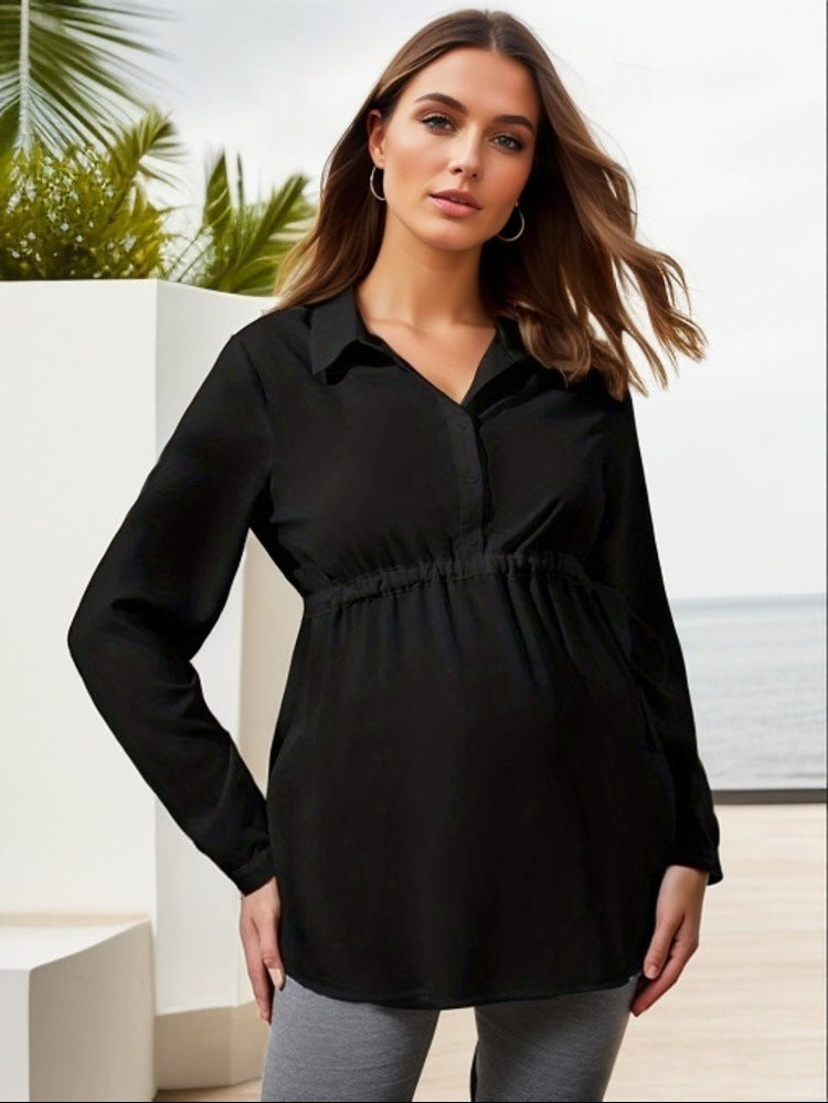 Essential V-Neck Maternity Top