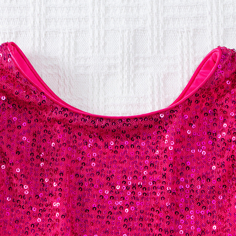 Rainbow Sparkle Princess Dress