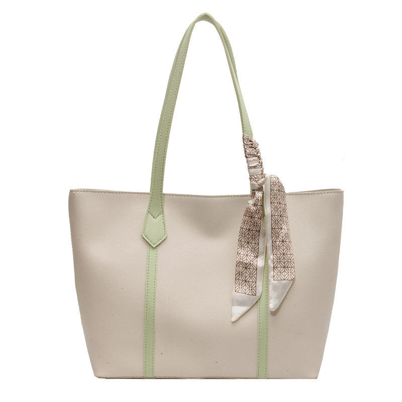 Large-Capacity Tote Bag with Compartments