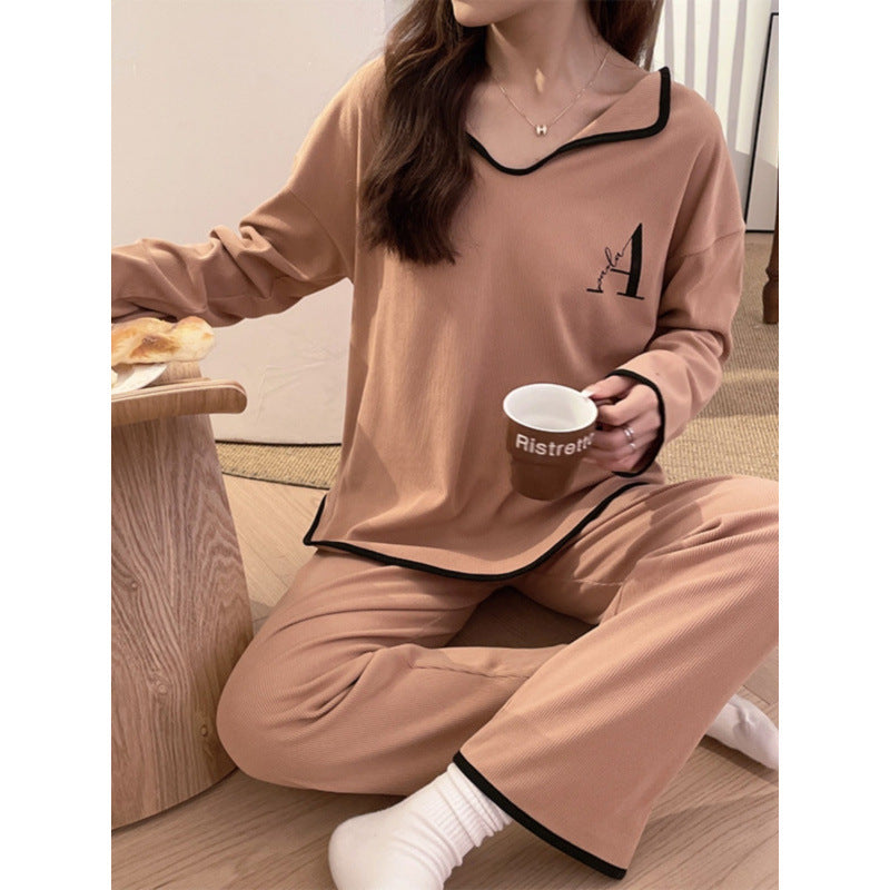 Plus-Size Velvet Pajama Set