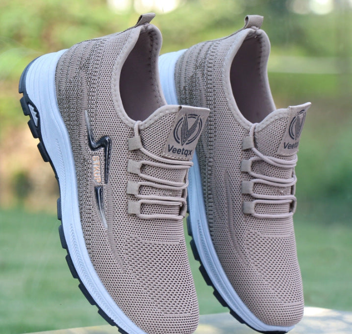 Men’s Breathable Mesh Anti-Slip Casual Running Sneakers