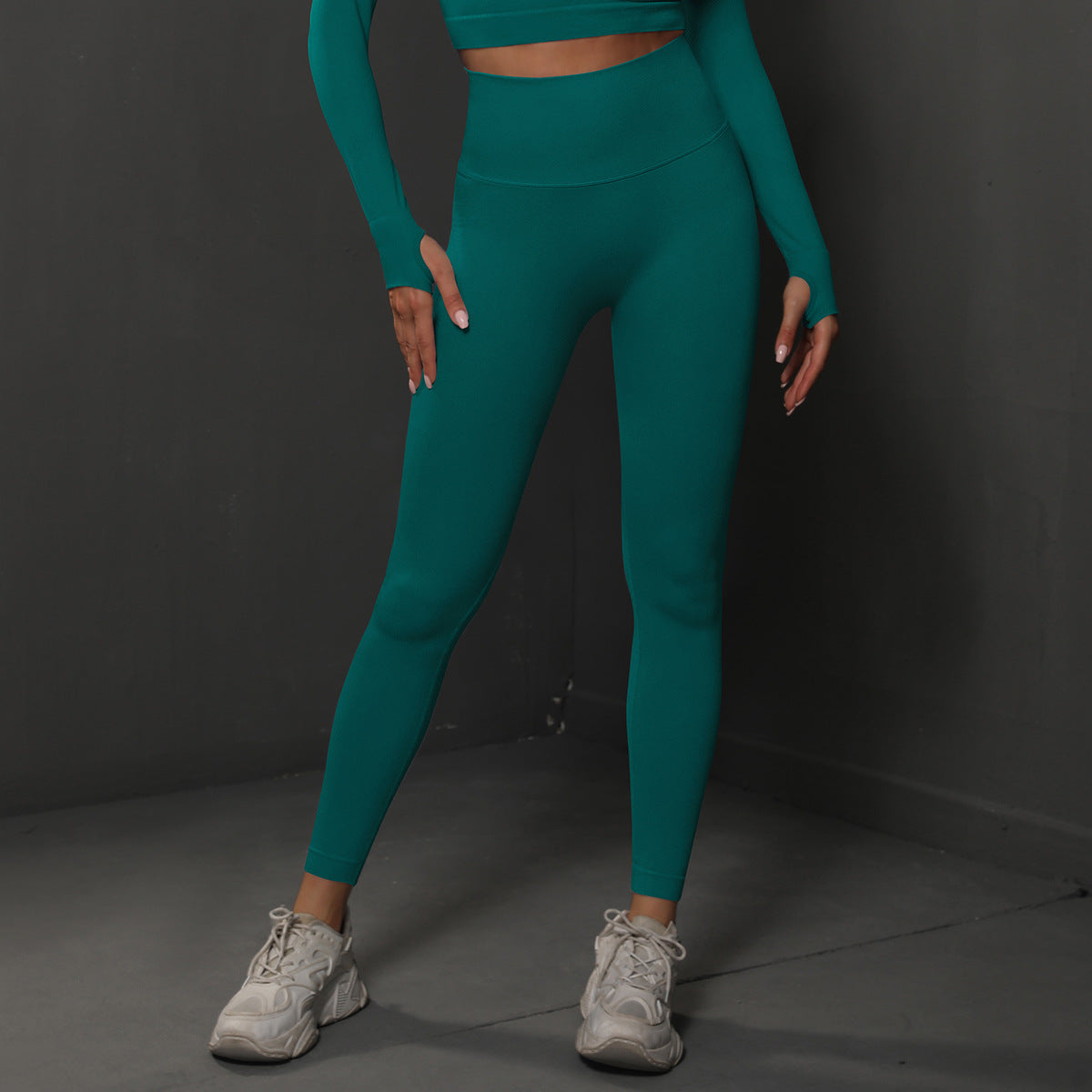 Seamless High-Waist Yoga Pants
