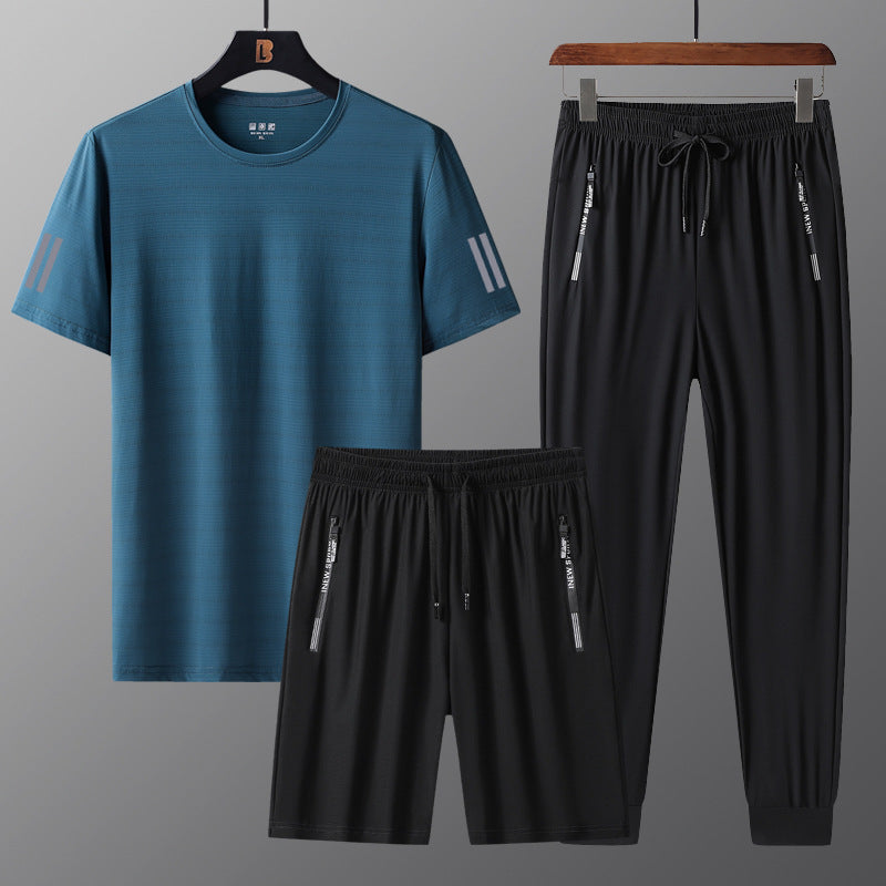 BreezeWeave Men's Three-Piece Sport Set