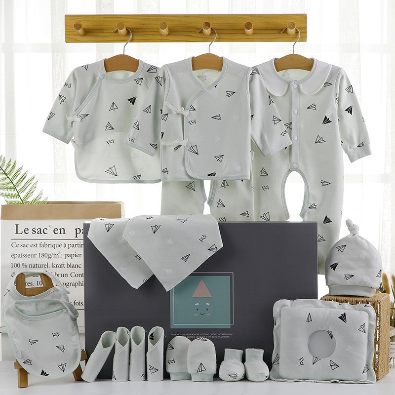 Newborn Cotton Basics Set 4-Season Everyday Essentials