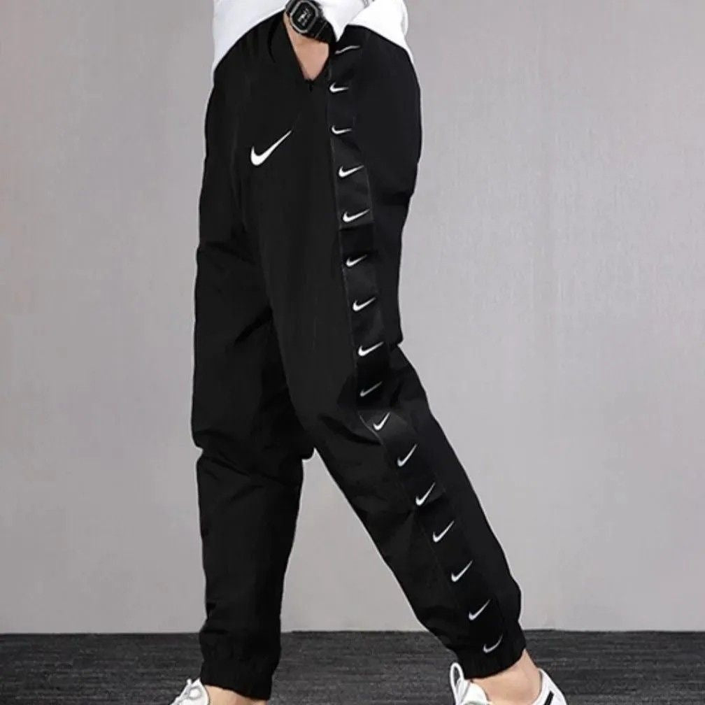 Men's Embroidery Summer Quick-Drying Sweatpants