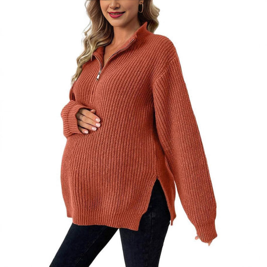 Autumn Embrace Maternity Sweater