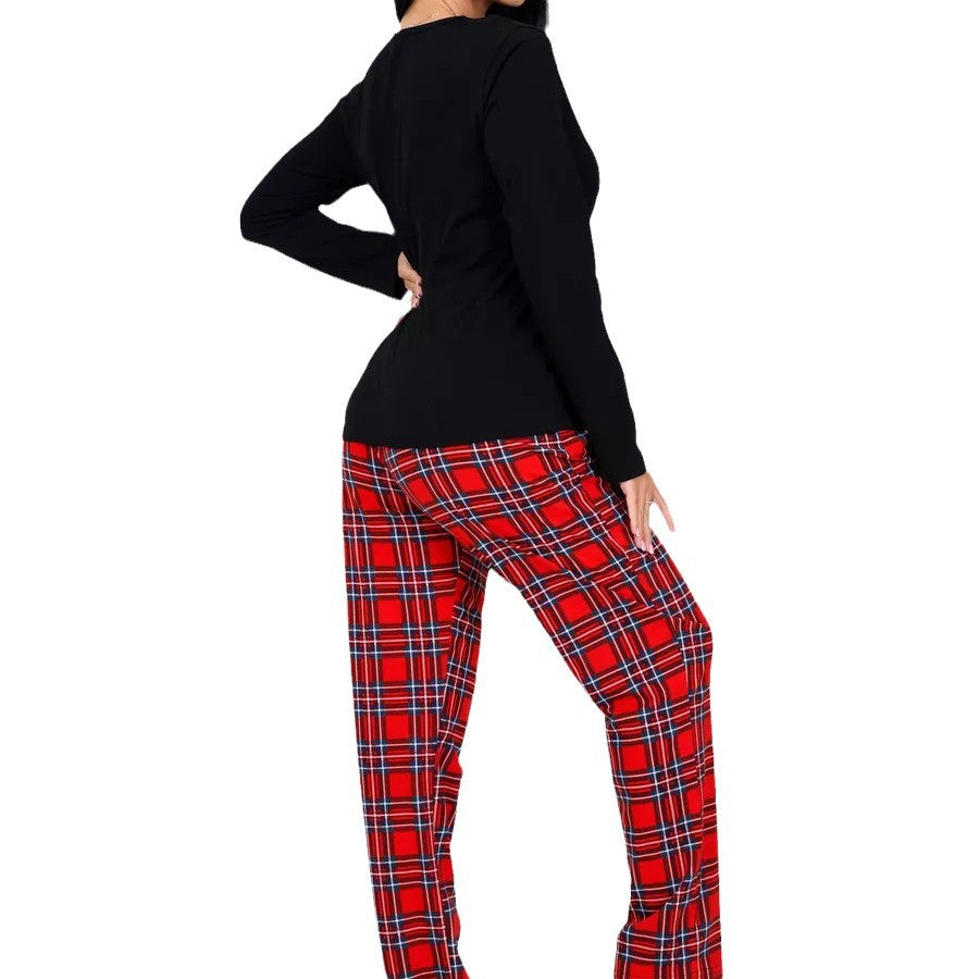 Holiday Plaid Cheer Pajama Set