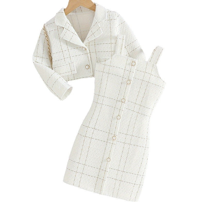 French-Style Girls' Coordinated Set