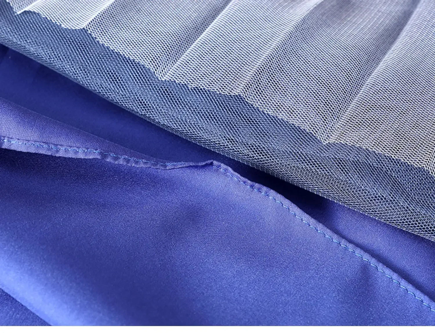 Ombre Mesh Skirt