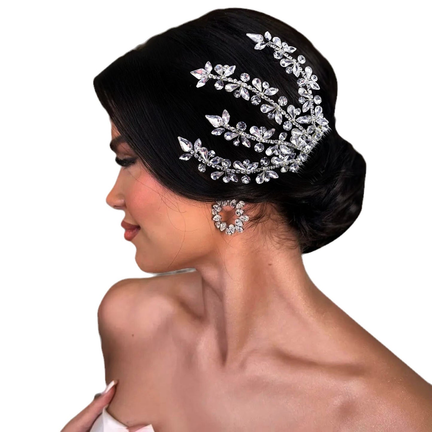 Handmade hair comb bridal wedding dress accessories