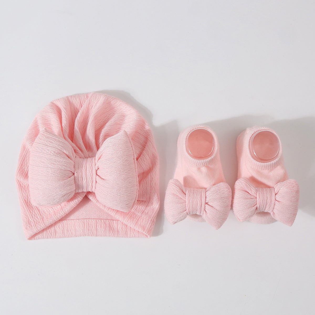 Newborn Knitted Hat & Socks Set
