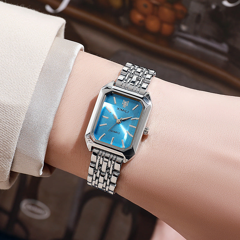 New Light Luxury Steel Belt Women's Watch