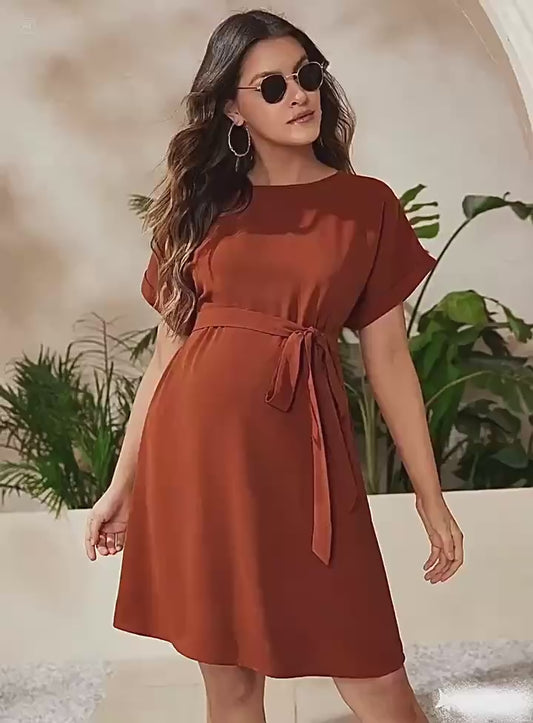 Breezy Bloom Maternity Dress