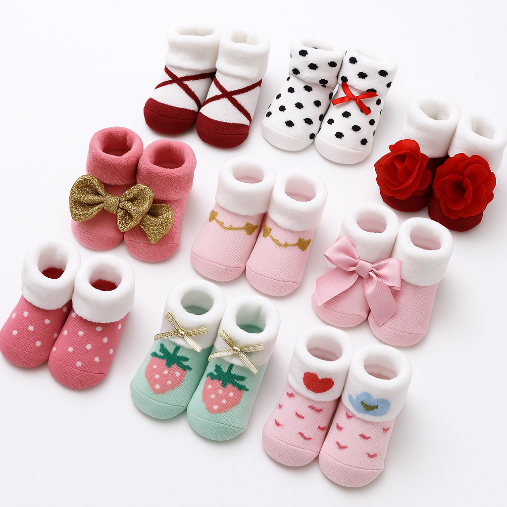 Cute Cartoon Baby Socks