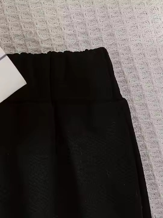 Preppy Striped Shirt & Skirt Set