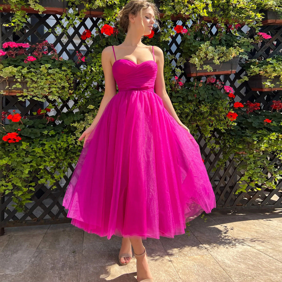 New Mesh Banquet Party Summer Dresses