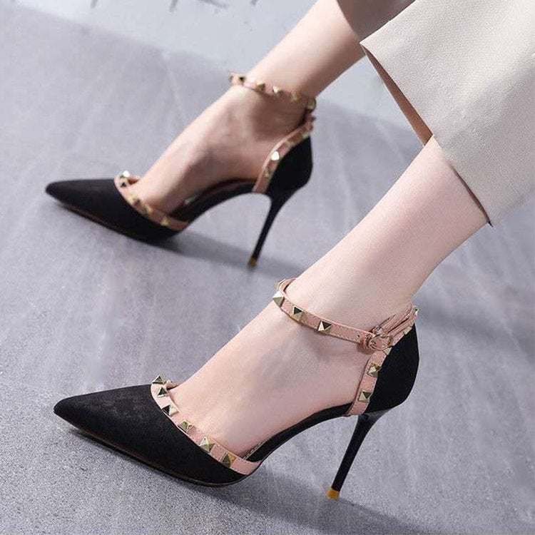New Hollow Pointed-Toe Stiletto Sandals: Women's Spring/Summer Shoes