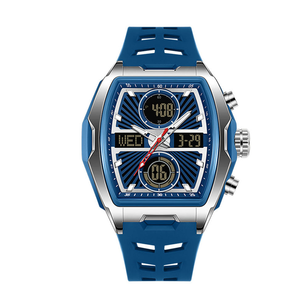 Sports Digital Watch - Waterproof, Luminous, Alarm & Stopwatch