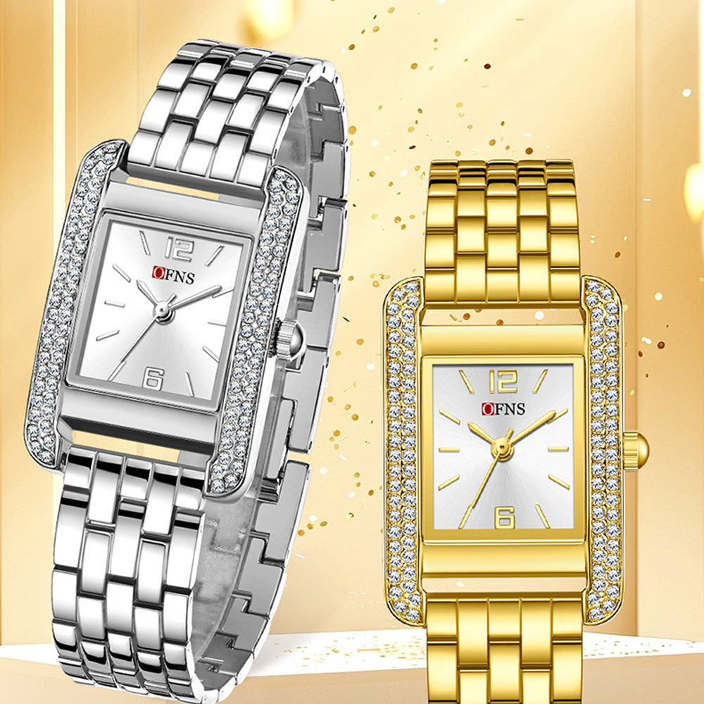 Women's Ultra-Slim Quartz Watch – Waterproof Fashion Timepiece