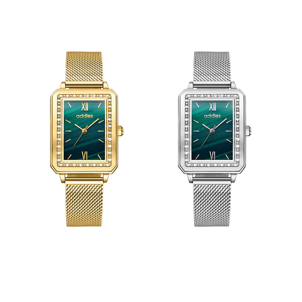 Women's Luxury Quartz Watch with Diamond Accents