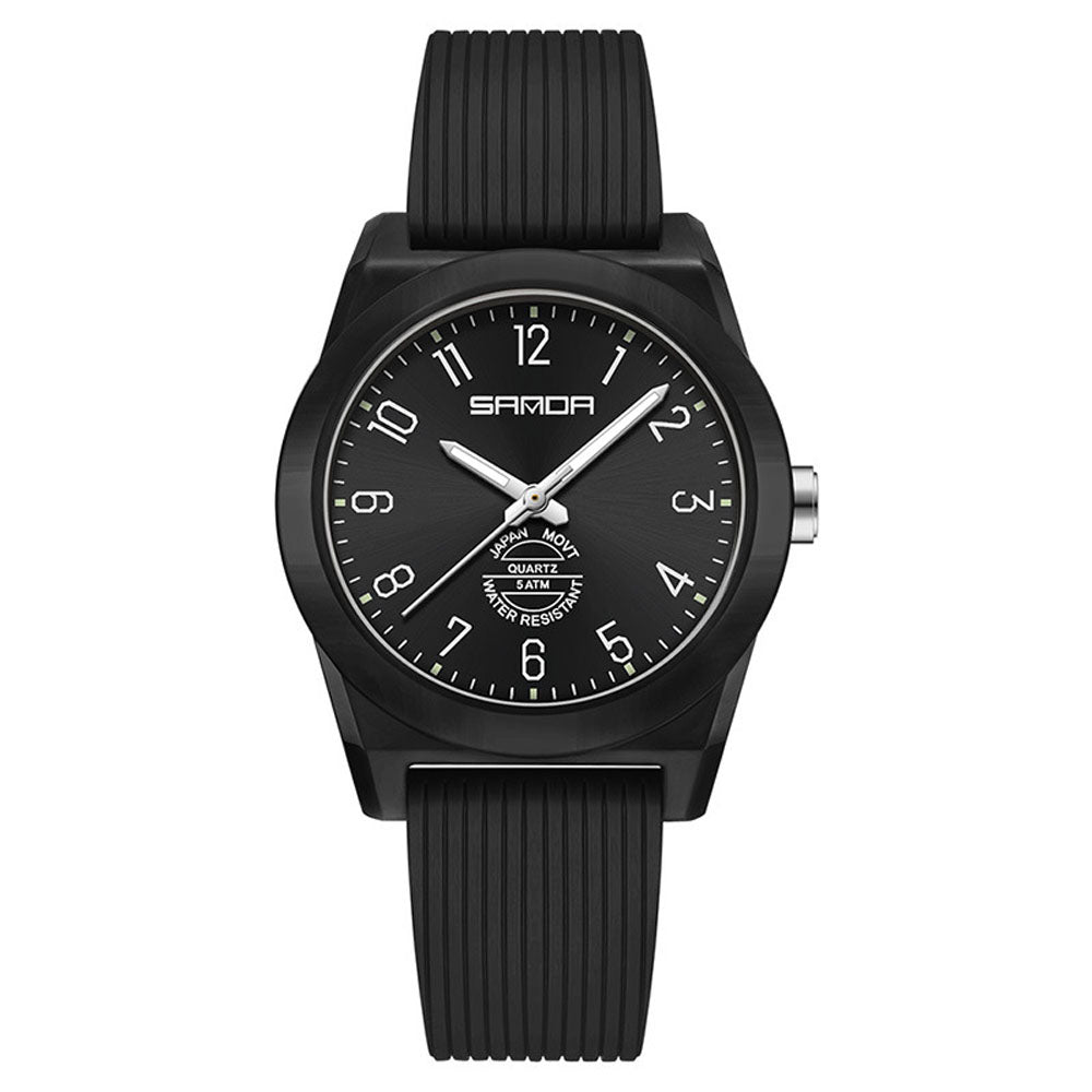 Silent Waterproof Student Quartz Watch