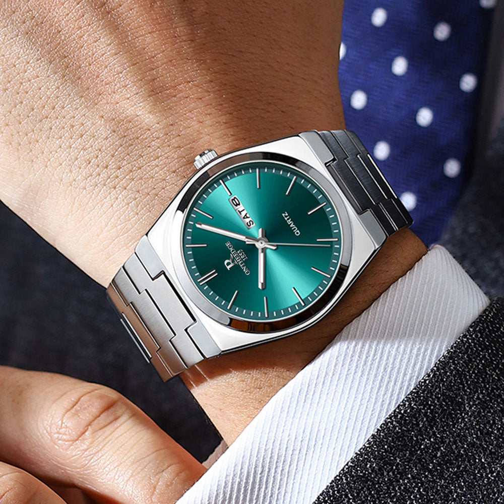 Luxury Ultra-Thin Waterproof Quartz Men's Watch – Swiss Style