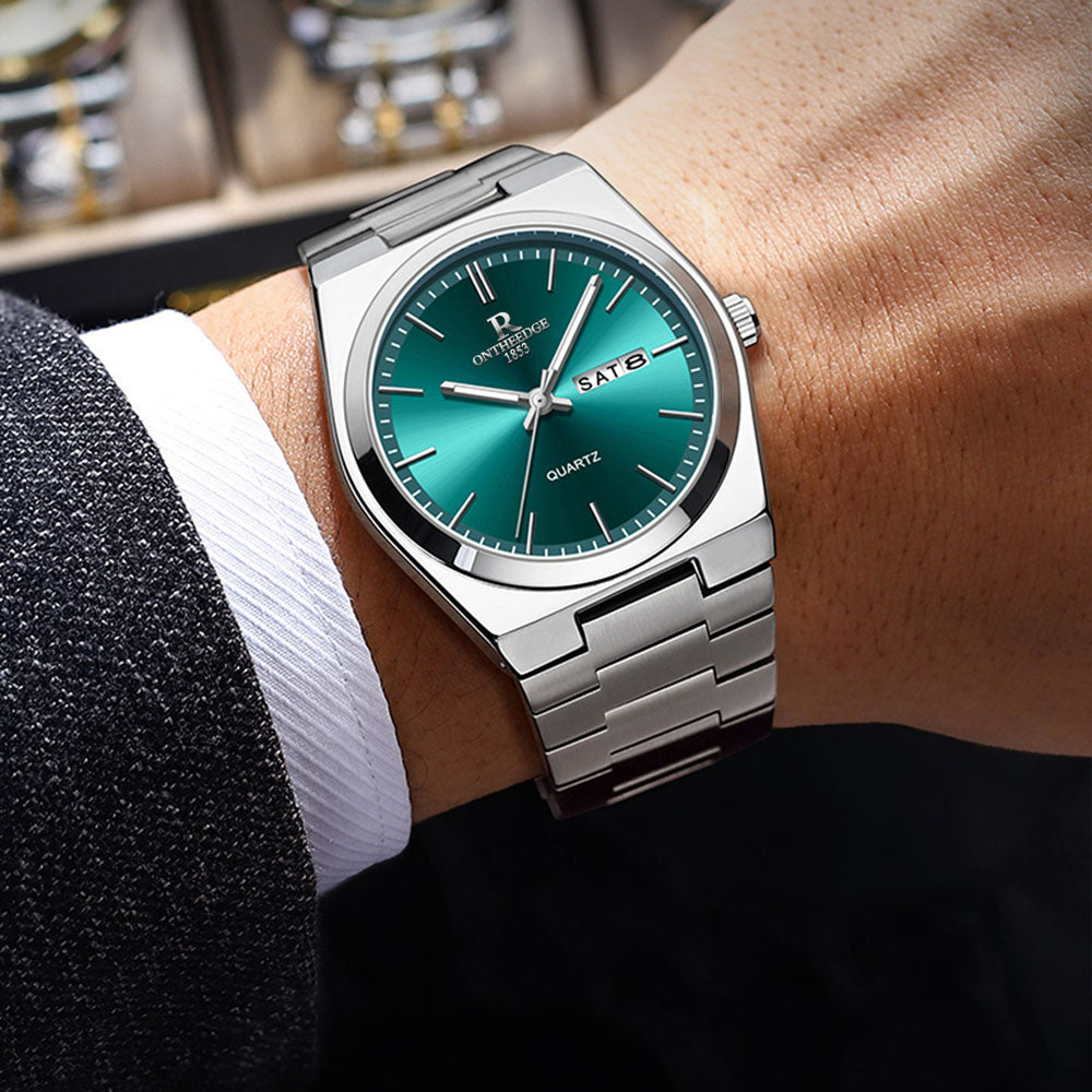 Luxury Ultra-Thin Waterproof Quartz Men's Watch – Swiss Style